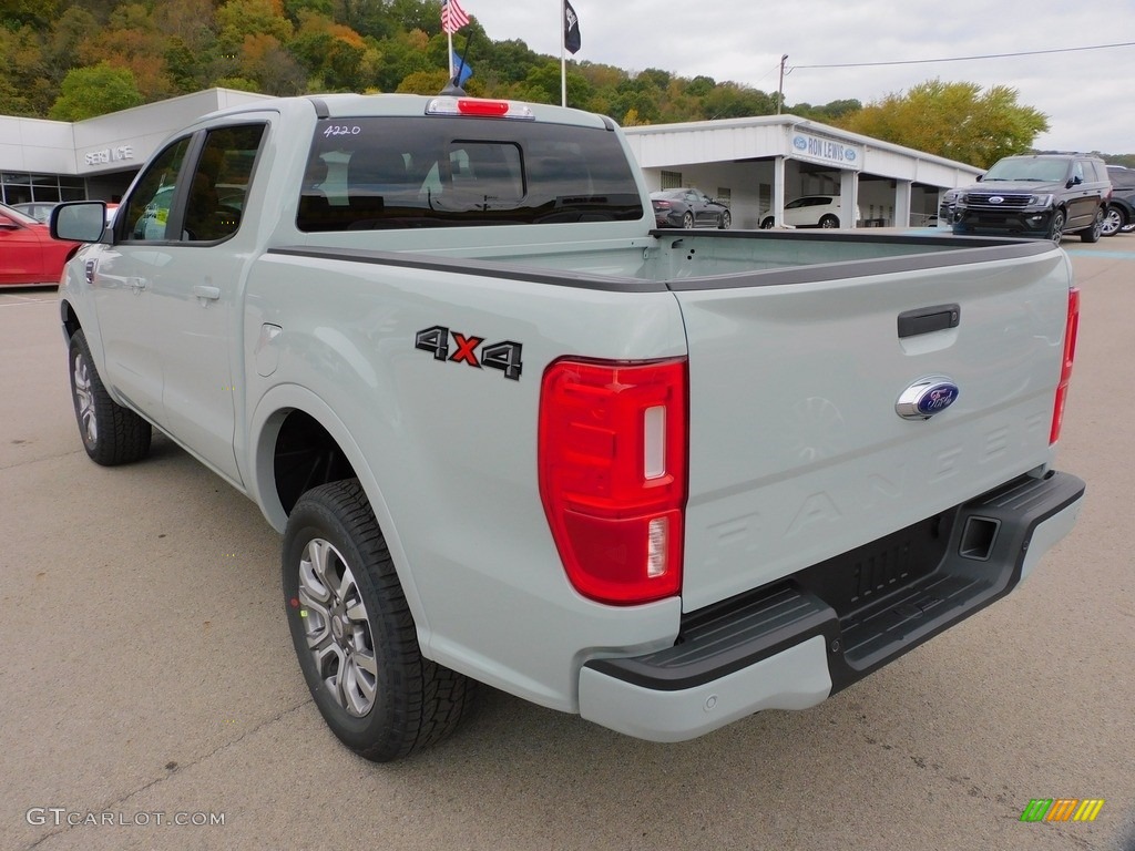 2021 Ranger Lariat SuperCrew 4x4 - Cactus Gray Metallic / Ebony photo #5