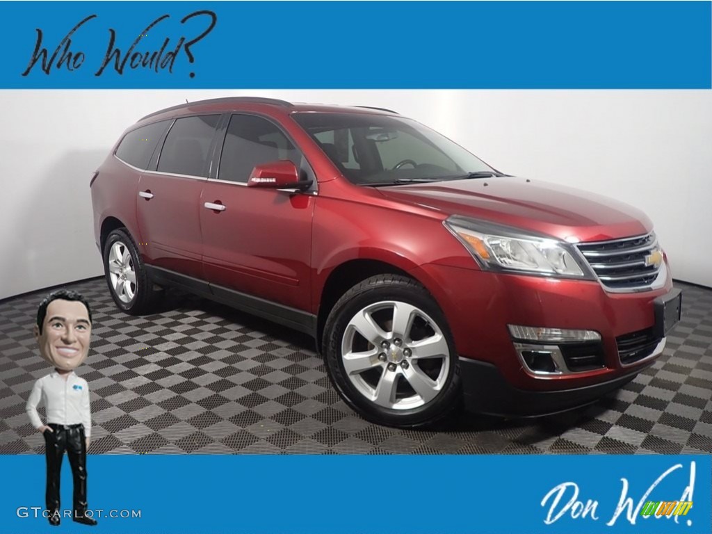 Siren Red Tintcoat Chevrolet Traverse