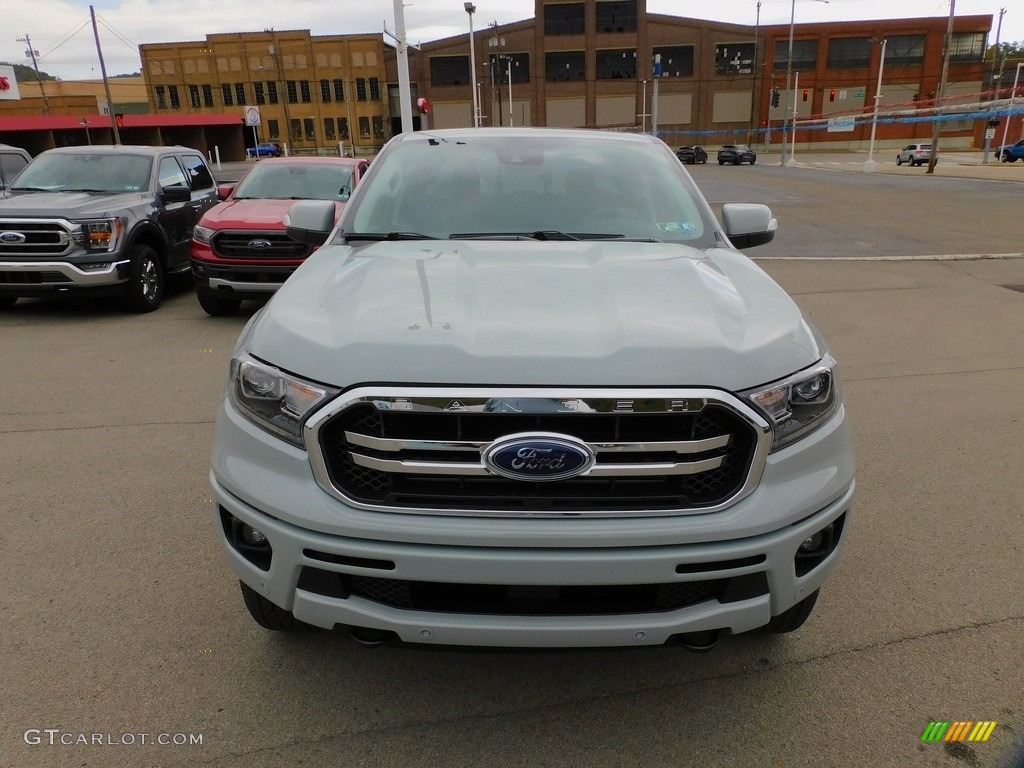 2021 Ranger Lariat SuperCrew 4x4 - Cactus Gray Metallic / Ebony photo #8