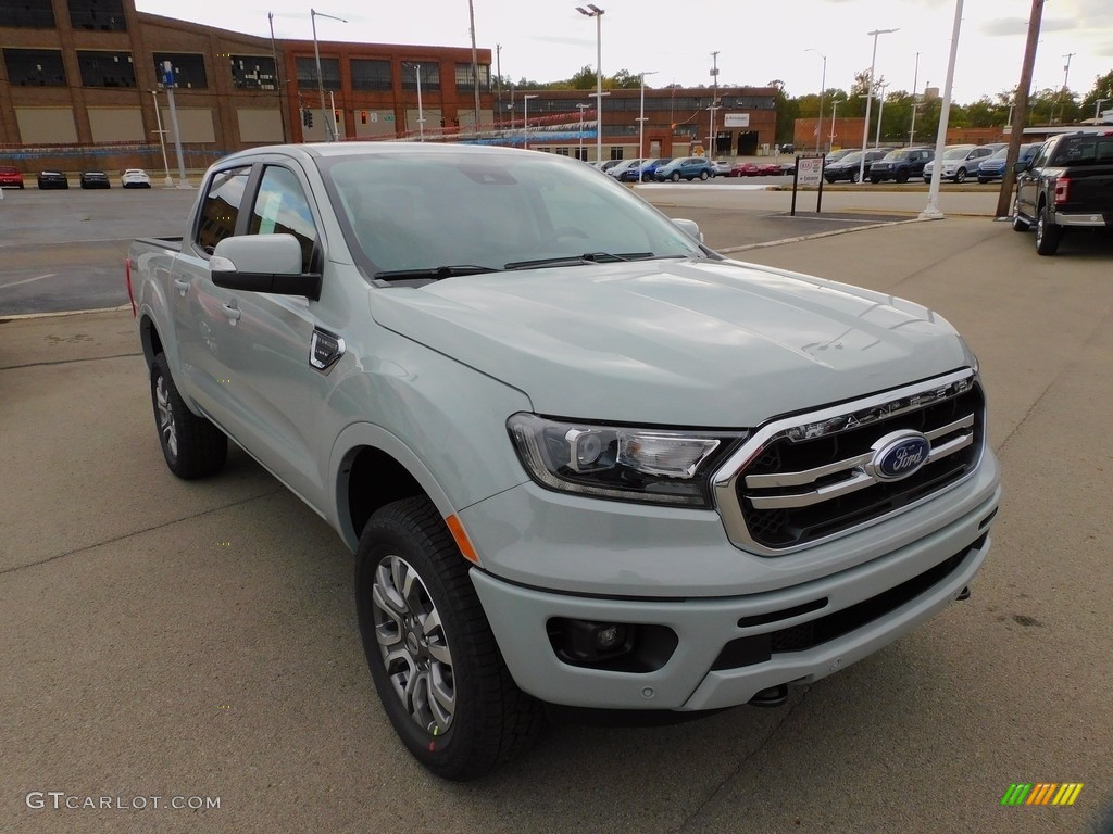 Cactus Gray Metallic 2021 Ford Ranger Lariat SuperCrew 4x4 Exterior Photo #143048612