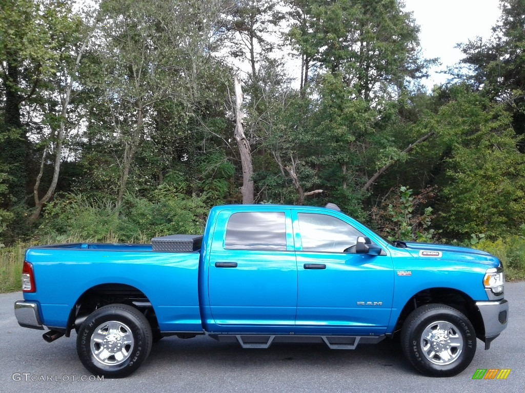 Hydro Blue Pearl 2021 Ram 2500 Tradesman Crew Cab 4x4 Exterior Photo #143048732