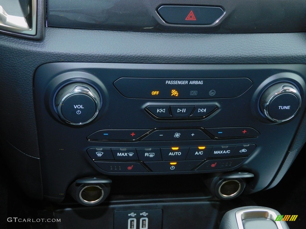 2021 Ranger Lariat SuperCrew 4x4 - Cactus Gray Metallic / Ebony photo #17
