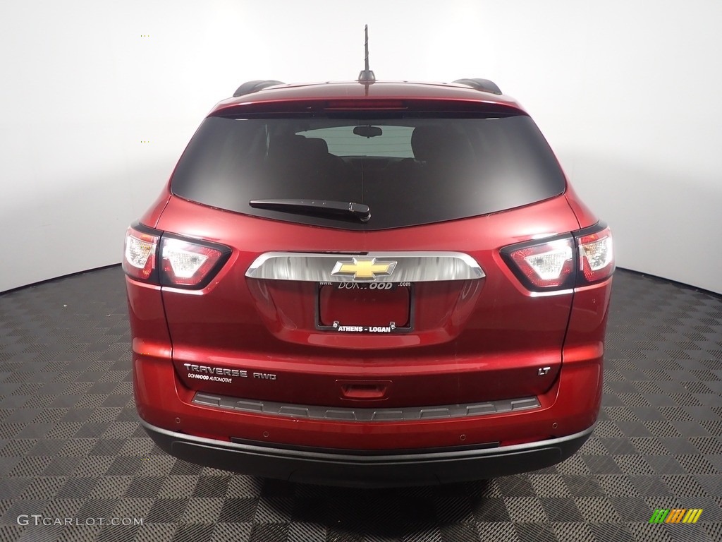 2017 Traverse LT AWD - Siren Red Tintcoat / Ebony photo #14