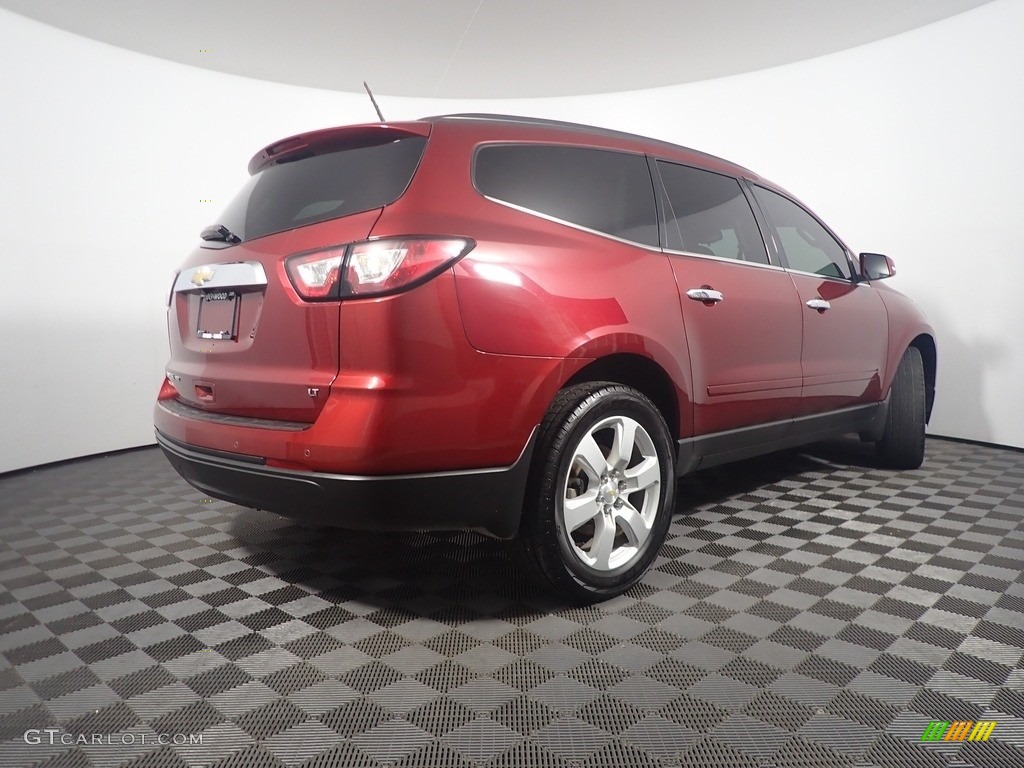2017 Traverse LT AWD - Siren Red Tintcoat / Ebony photo #17