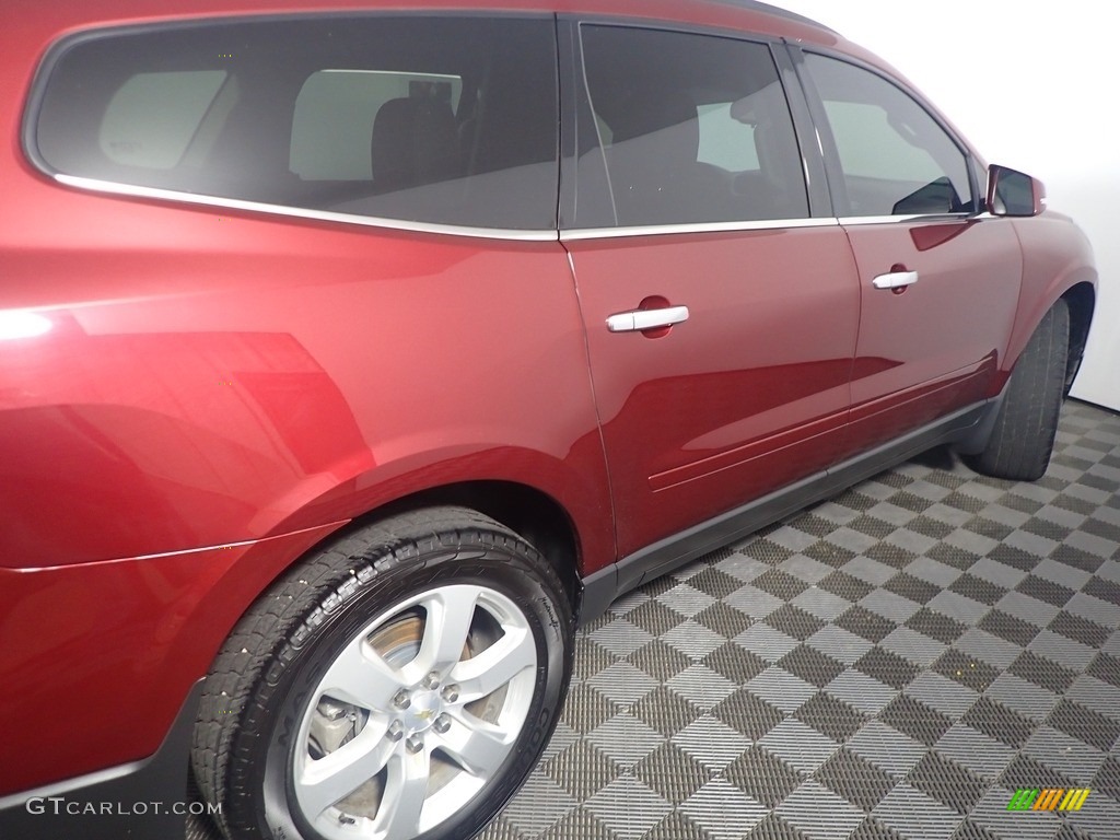2017 Traverse LT AWD - Siren Red Tintcoat / Ebony photo #20