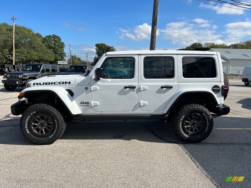 2021 Wrangler Unlimited Rubicon 4x4 - Bright White / Black photo #9