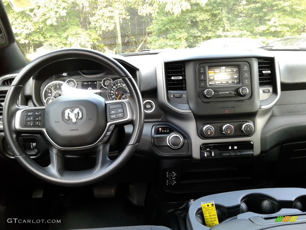 2021 Ram 2500 Tradesman Crew Cab 4x4 Black Dashboard Photo #143049104