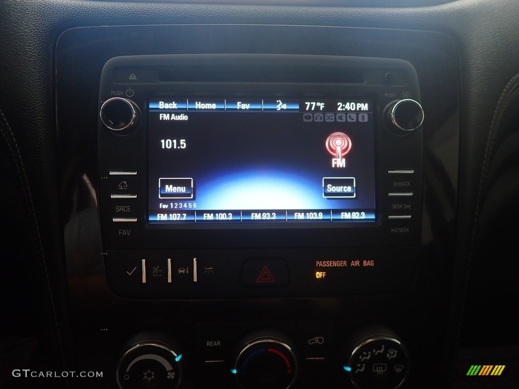2017 Traverse LT AWD - Siren Red Tintcoat / Ebony photo #27