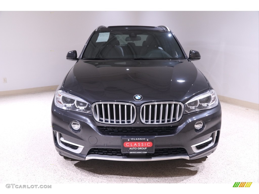 2017 X5 xDrive35i - Dark Graphite Metallic / Black photo #2