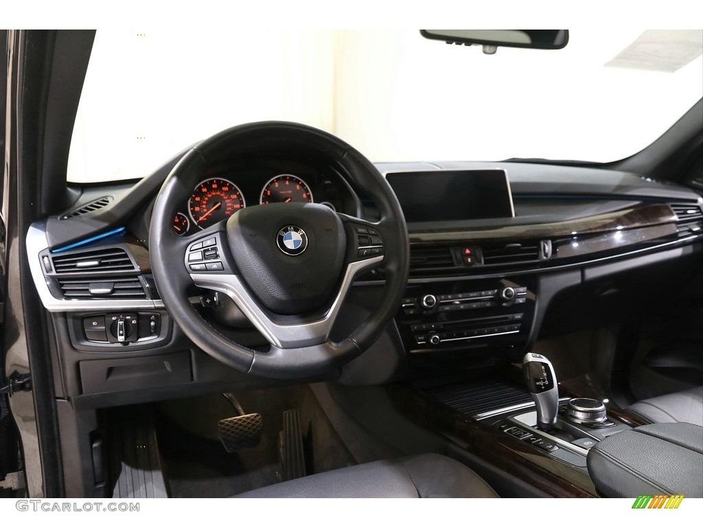 2017 X5 xDrive35i - Dark Graphite Metallic / Black photo #6
