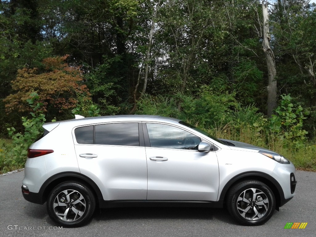 Sparkling Silver 2020 Kia Sportage LX AWD Exterior Photo #143049533