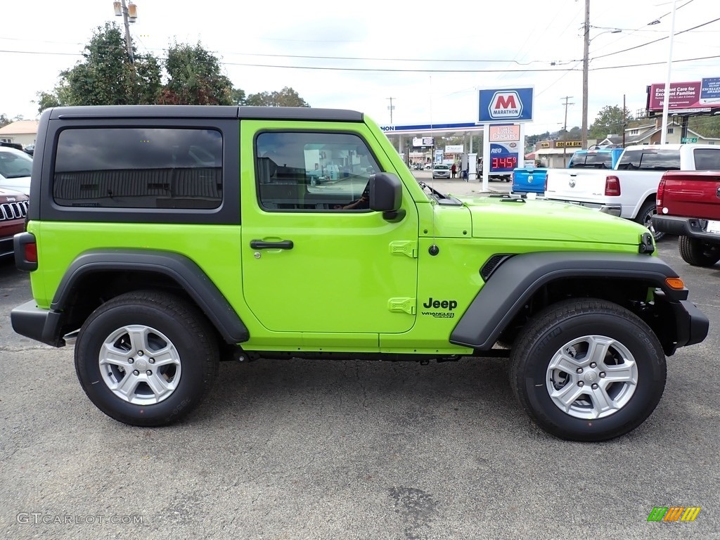 2021 Wrangler Sport 4x4 - Limited Edition Gecko / Black photo #7