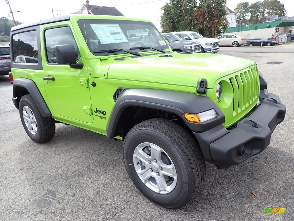 Limited Edition Gecko 2021 Jeep Wrangler Sport 4x4 Exterior Photo #143049608