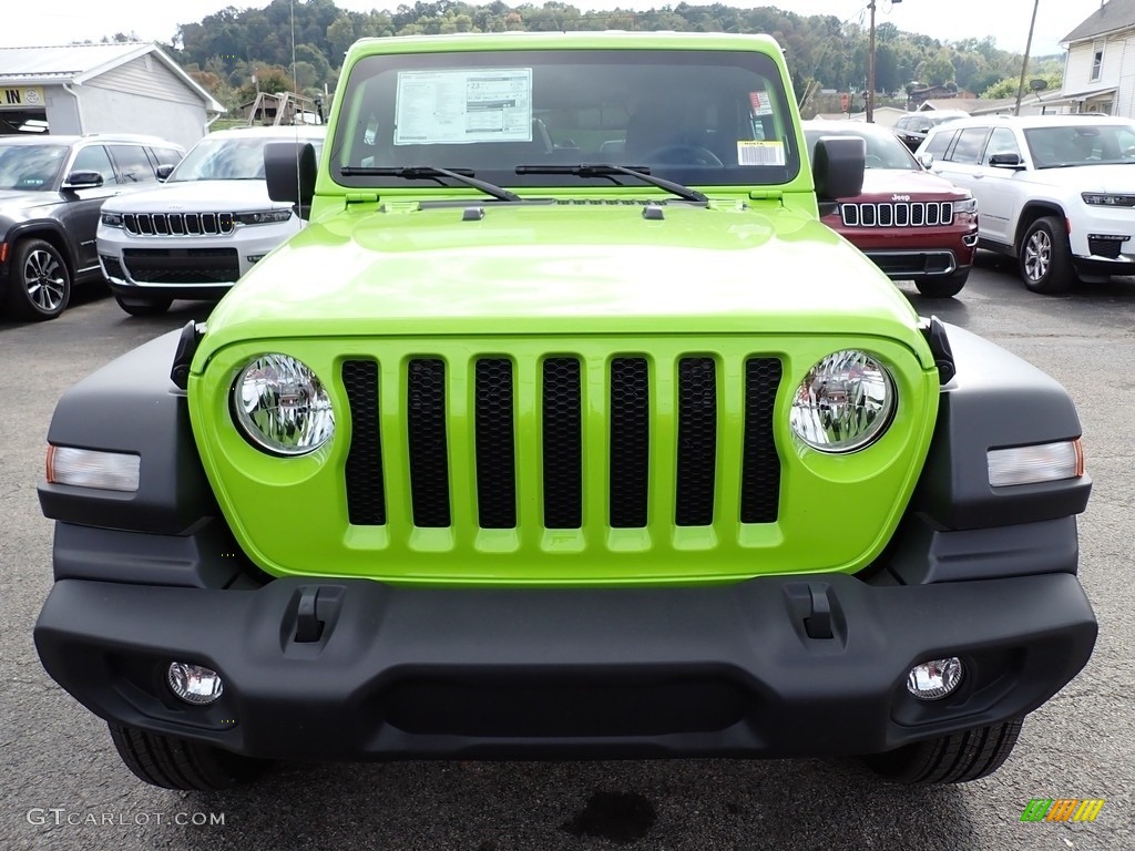 2021 Wrangler Sport 4x4 - Limited Edition Gecko / Black photo #9