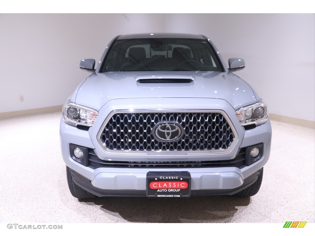 2019 Tacoma TRD Sport Double Cab 4x4 - Cement Gray / TRD Graphite photo #2