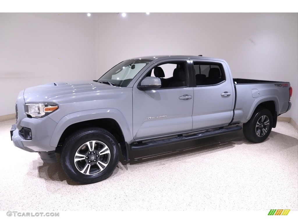2019 Tacoma TRD Sport Double Cab 4x4 - Cement Gray / TRD Graphite photo #3