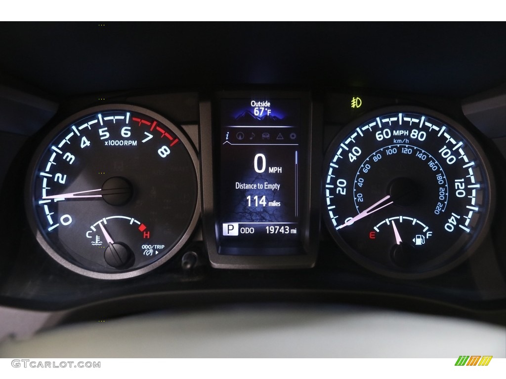 2019 Tacoma TRD Sport Double Cab 4x4 - Cement Gray / TRD Graphite photo #8