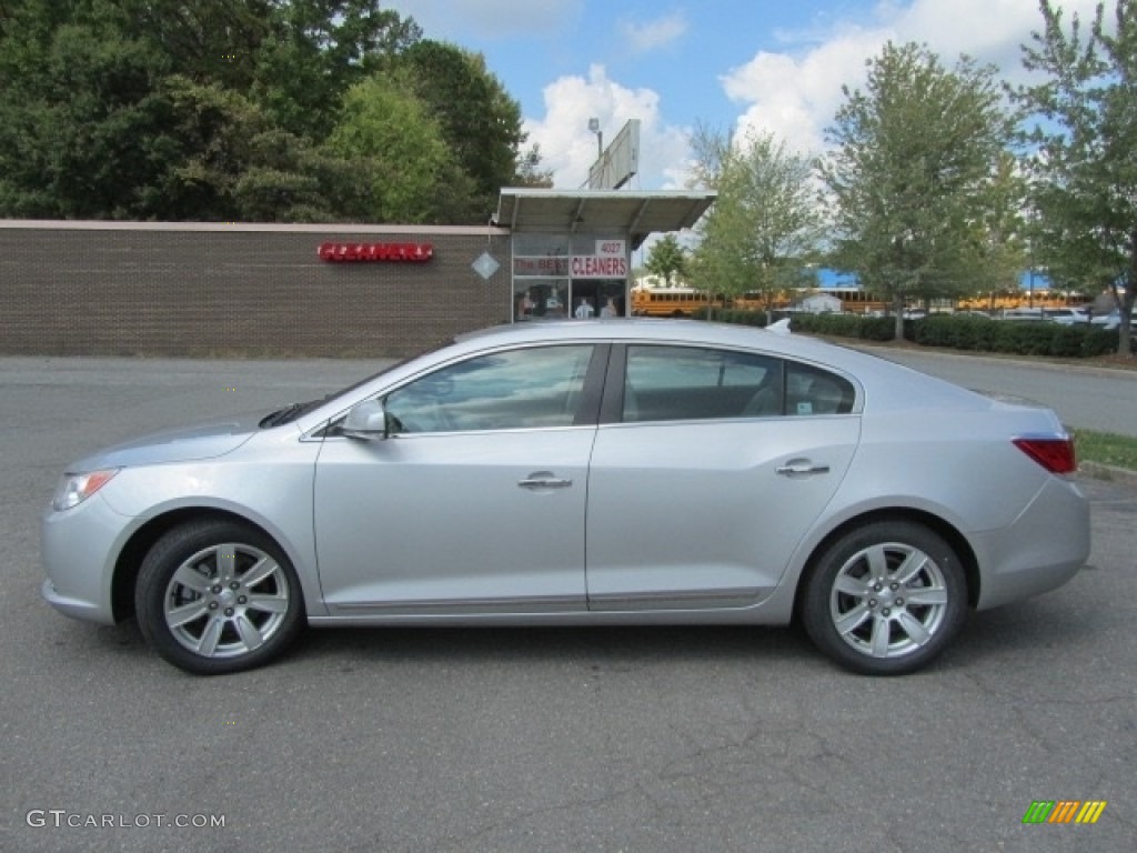 2010 LaCrosse CXL - Quicksilver Metallic / Dark Titanium/Light Titanium photo #7