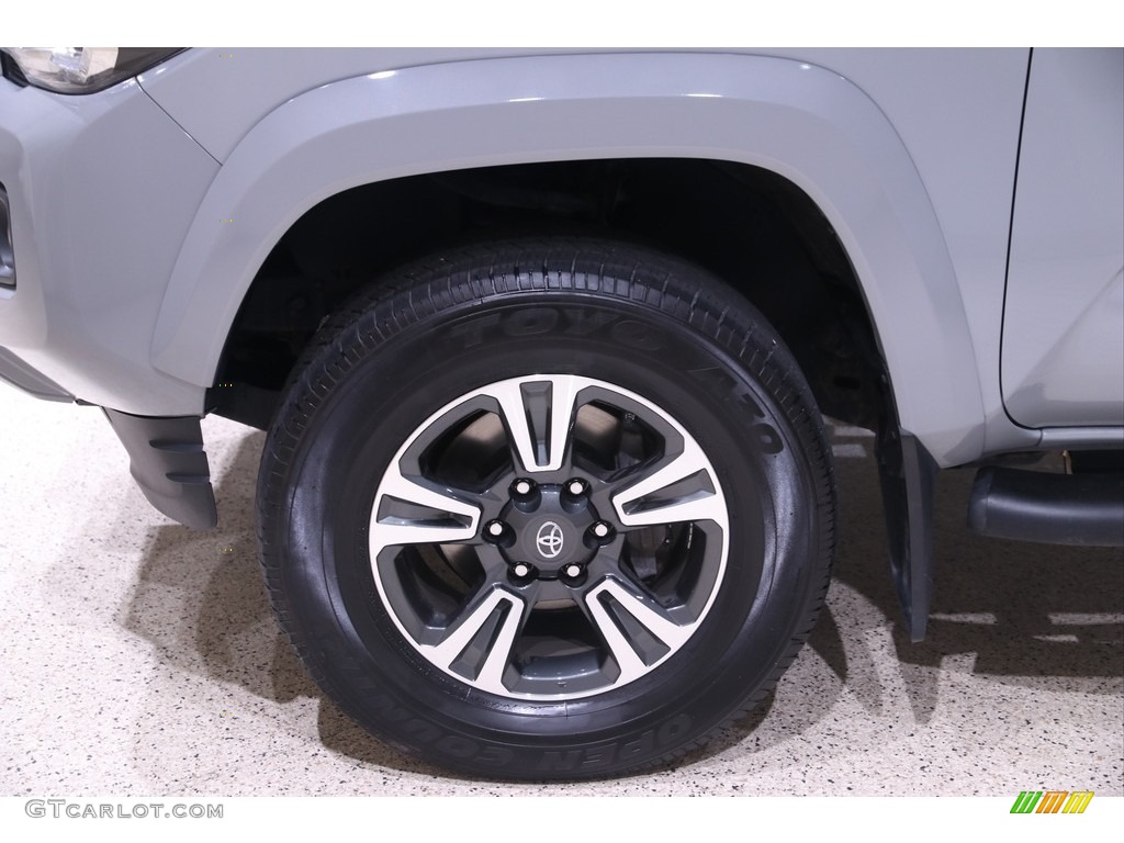 2019 Tacoma TRD Sport Double Cab 4x4 - Cement Gray / TRD Graphite photo #19