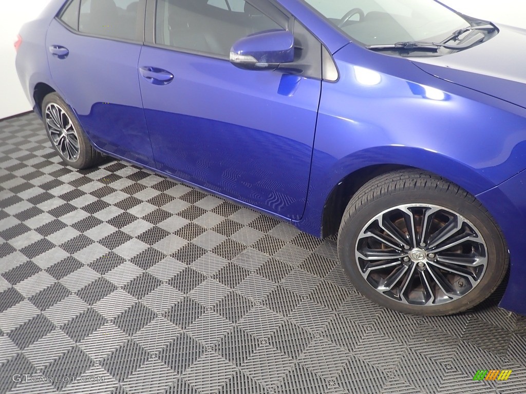 2014 Corolla S - Blue Crush Metallic / Black photo #5