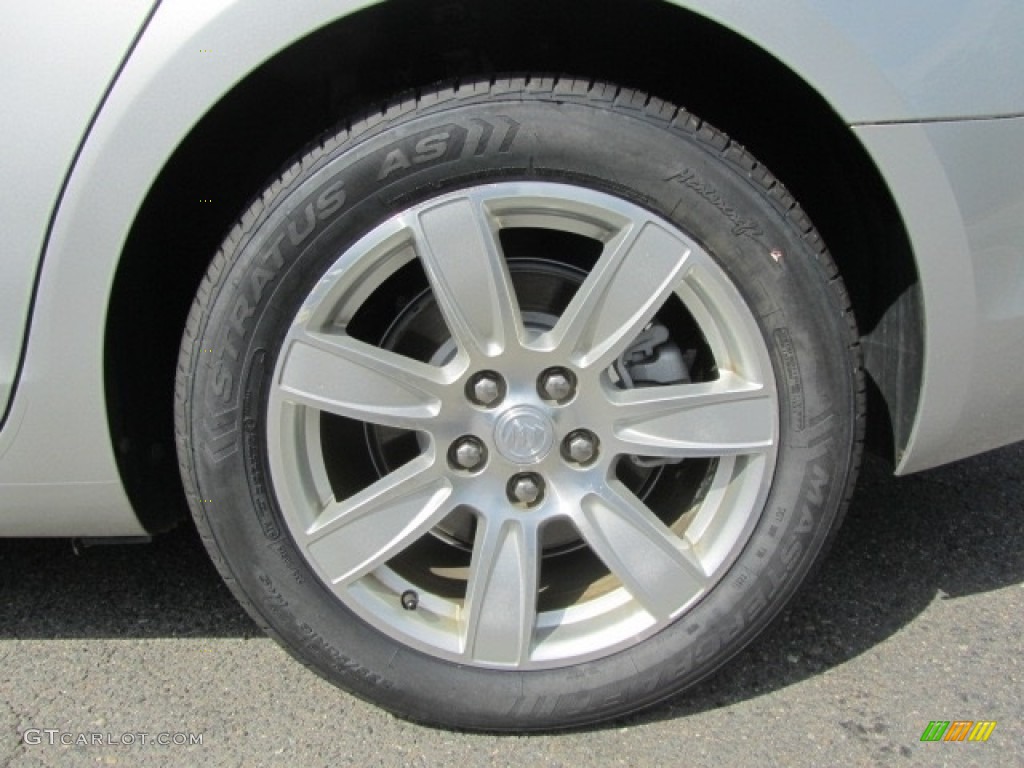 2010 LaCrosse CXL - Quicksilver Metallic / Dark Titanium/Light Titanium photo #26