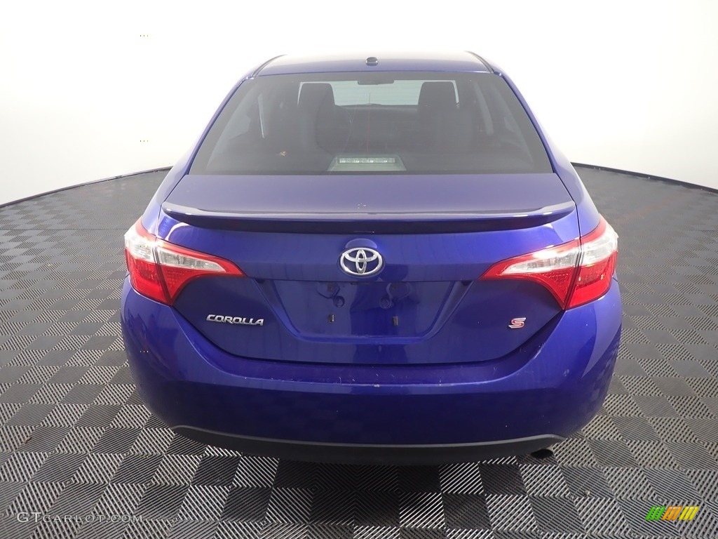 2014 Corolla S - Blue Crush Metallic / Black photo #12