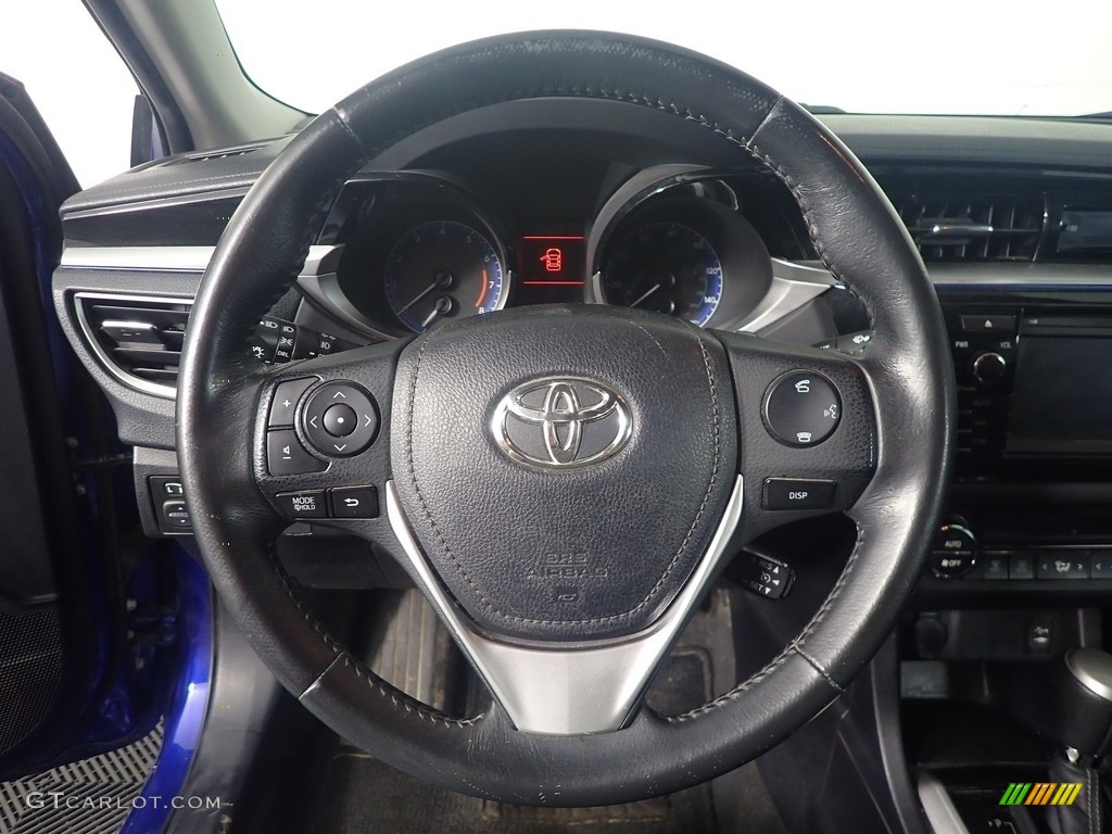 2014 Corolla S - Blue Crush Metallic / Black photo #24