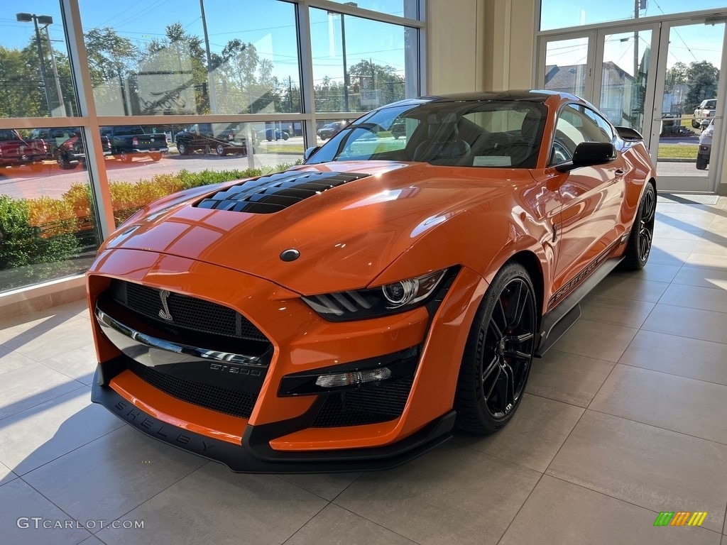 Twister Orange 2020 Ford Mustang Shelby GT500 Exterior Photo #143051258