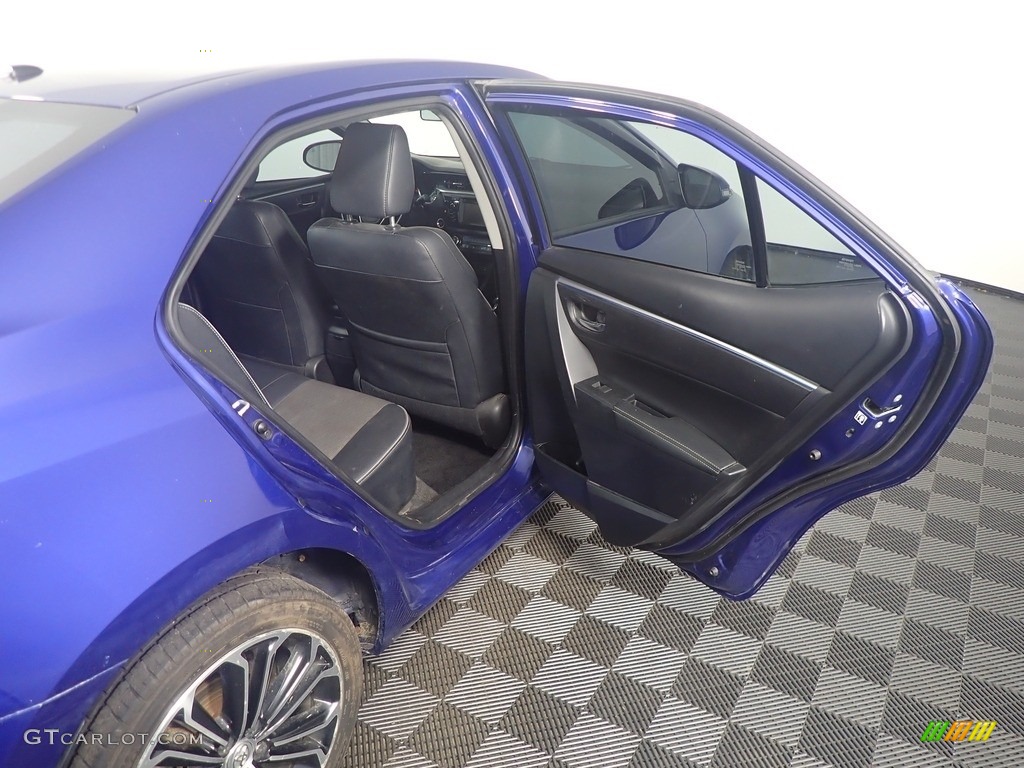 2014 Corolla S - Blue Crush Metallic / Black photo #33