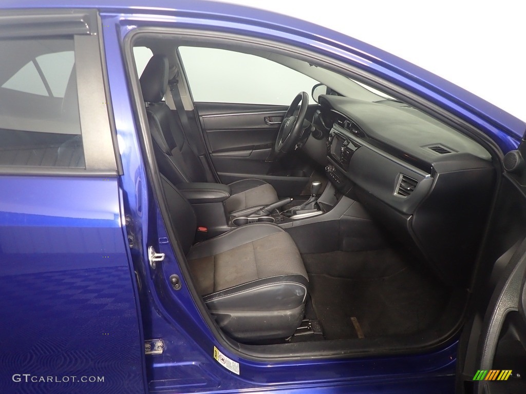 2014 Corolla S - Blue Crush Metallic / Black photo #36