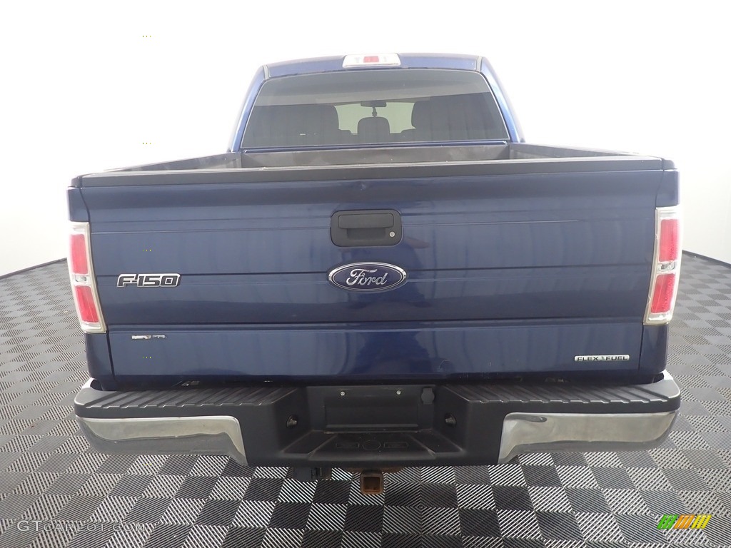 2013 F150 XL SuperCrew 4x4 - Blue Jeans Metallic / Steel Gray photo #12