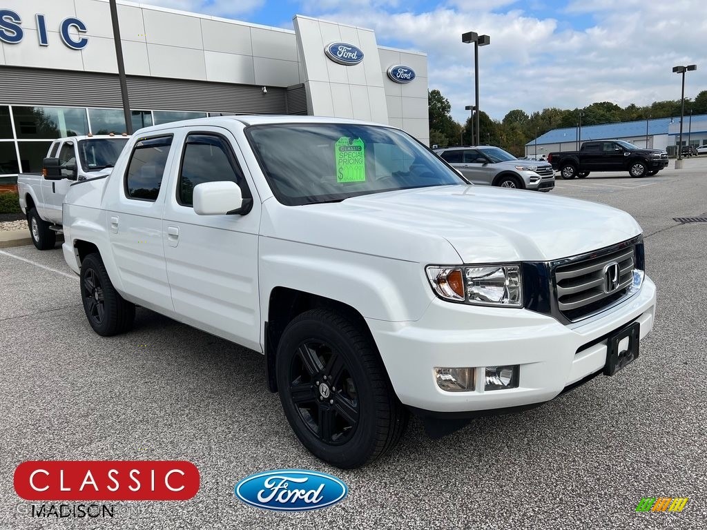 White Honda Ridgeline