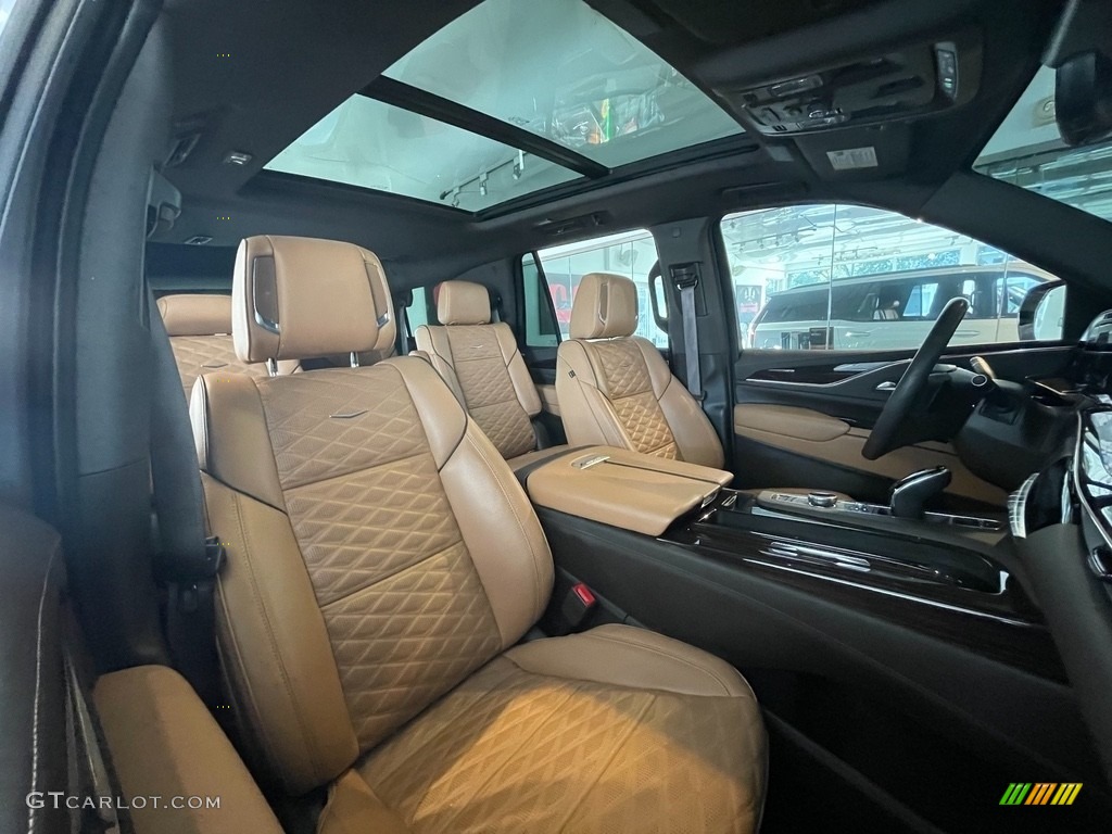 Brandy/Very Dark Atmosphere Interior 2021 Cadillac Escalade Premium Luxury 4WD Photo #143051864