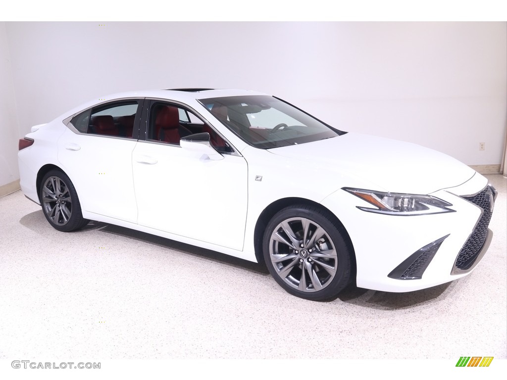 Ultra White 2020 Lexus ES 350 F Sport Exterior Photo #143052302