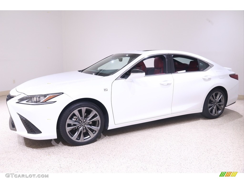 Ultra White 2020 Lexus ES 350 F Sport Exterior Photo #143052323