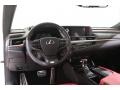 2020 Lexus ES Circuit Red Interior Dashboard Photo