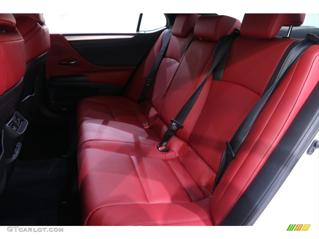 2020 Lexus ES 350 F Sport Rear Seat Photo #143052479