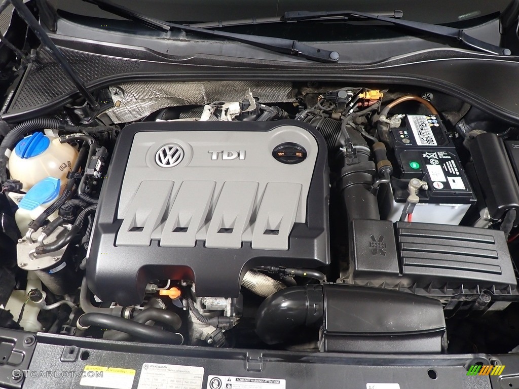 2013 Passat TDI SEL - Black / Titan Black photo #9