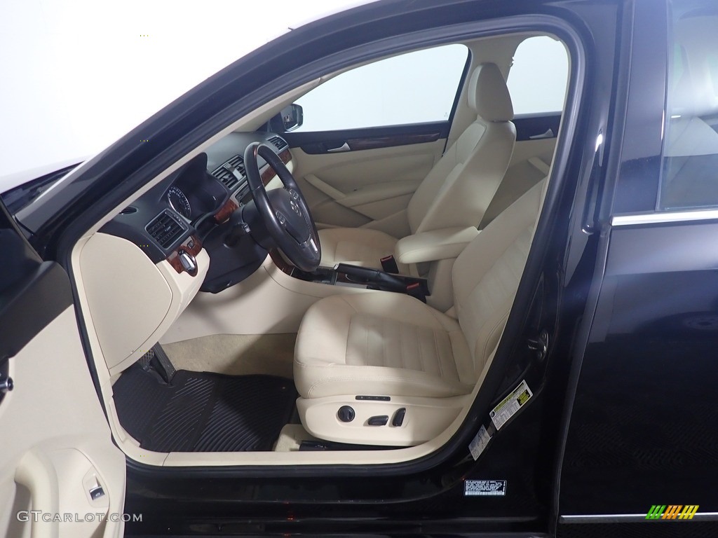2013 Passat TDI SEL - Black / Titan Black photo #24