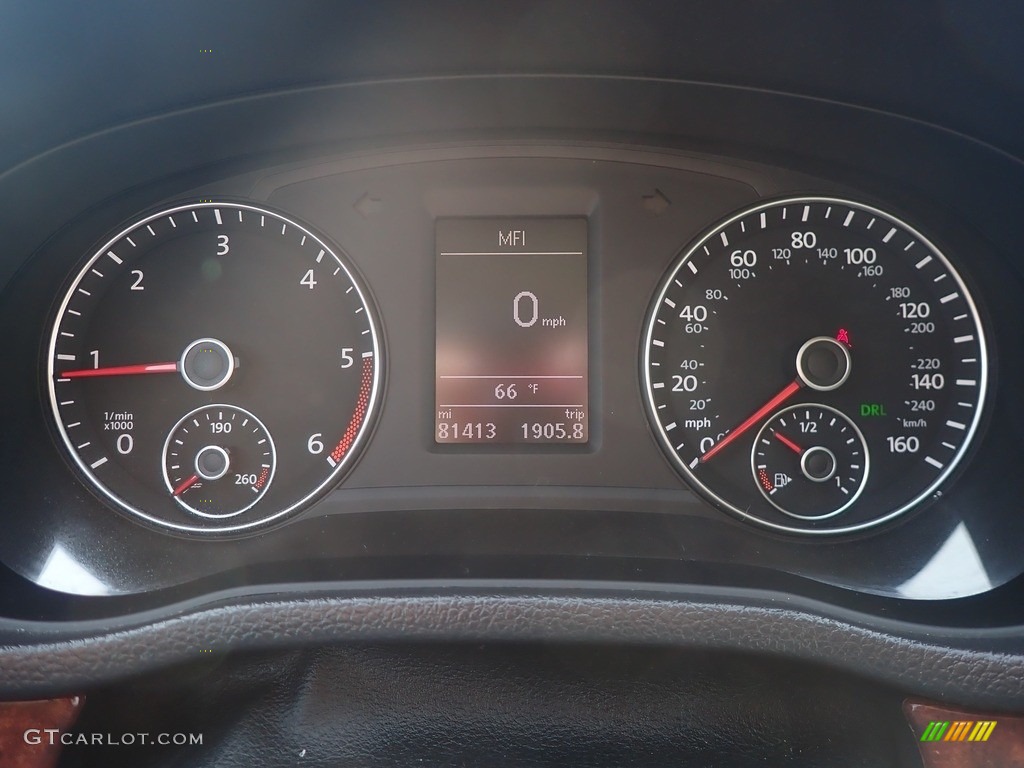 2013 Passat TDI SEL - Black / Titan Black photo #30