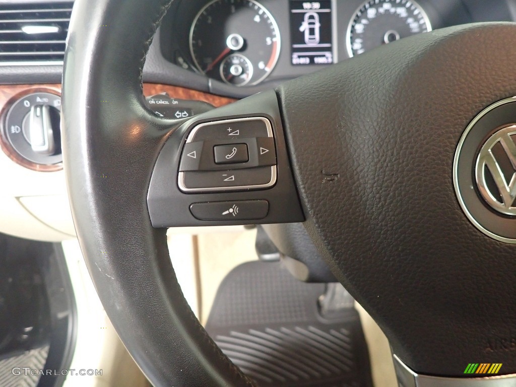 2013 Passat TDI SEL - Black / Titan Black photo #31