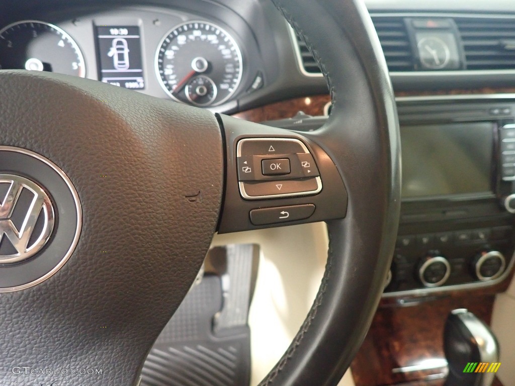 2013 Passat TDI SEL - Black / Titan Black photo #32