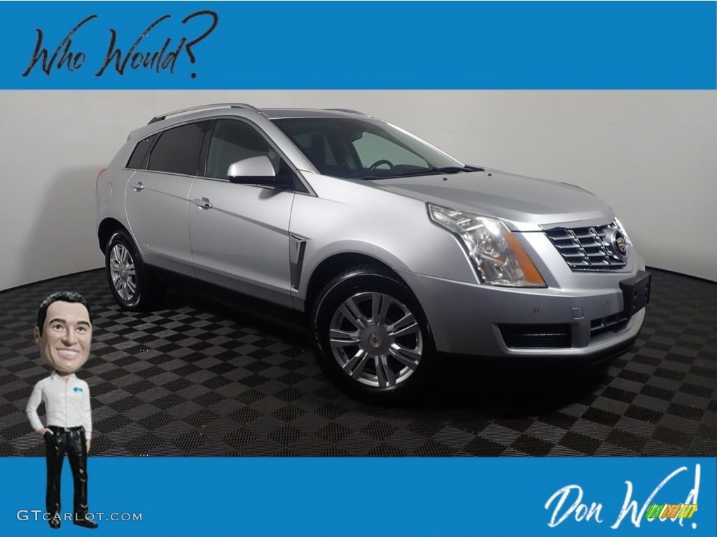 2015 SRX Luxury AWD - Radiant Silver Metallic / Ebony/Ebony photo #1