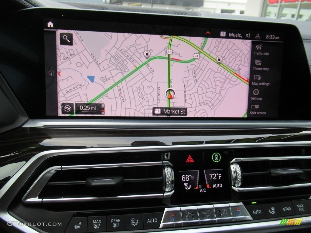 2020 BMW X5 M50i Navigation Photos
