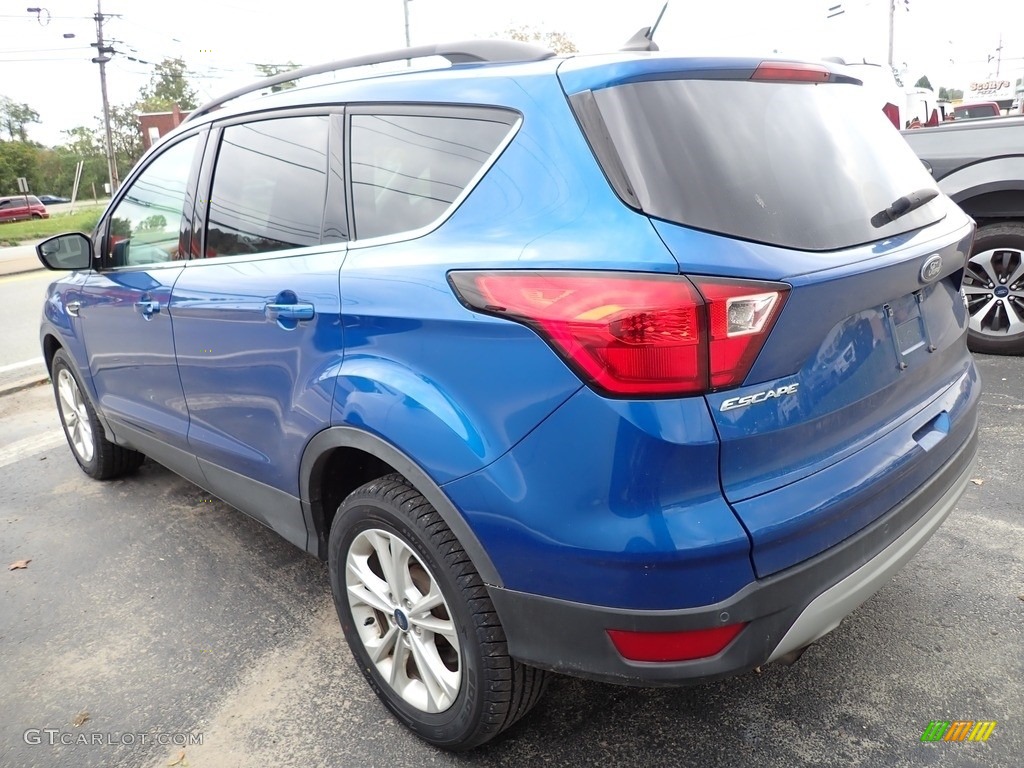 2019 Escape SEL 4WD - Lightning Blue / Chromite Gray/Charcoal Black photo #2