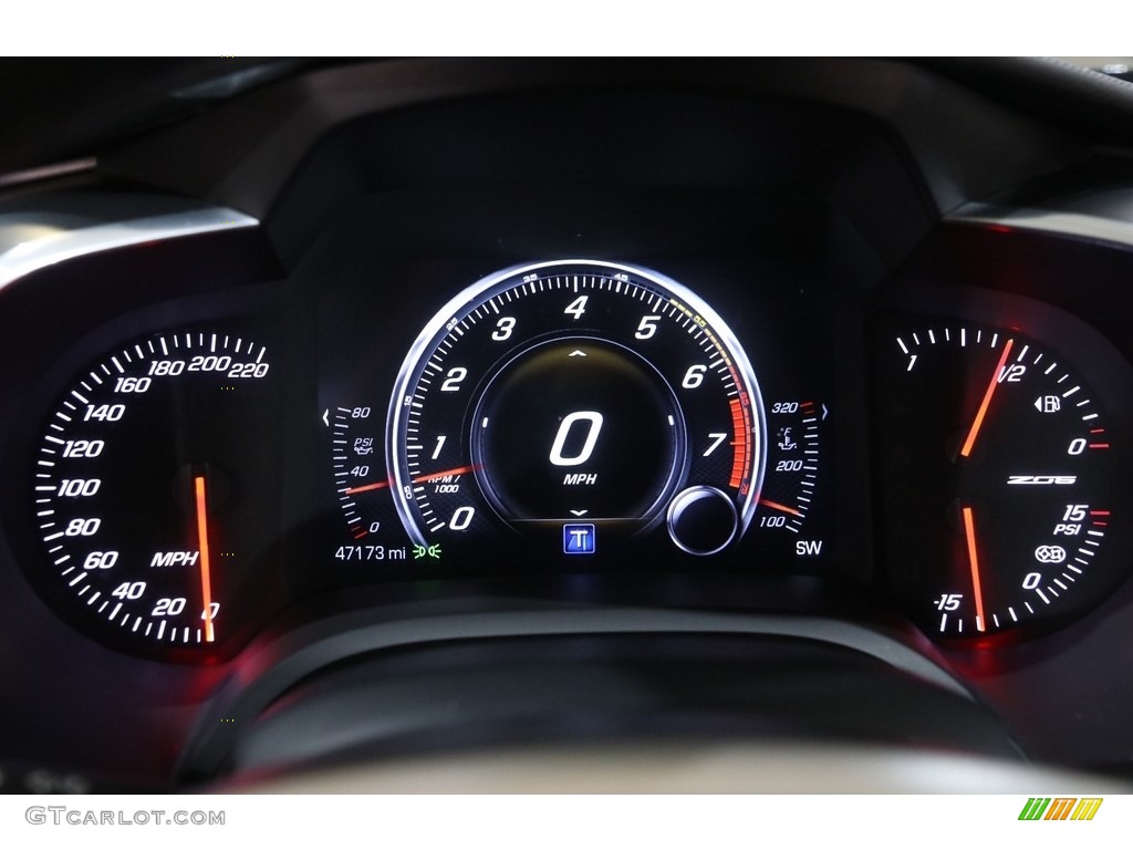 2016 Chevrolet Corvette Z06 Coupe Gauges Photo #143054696