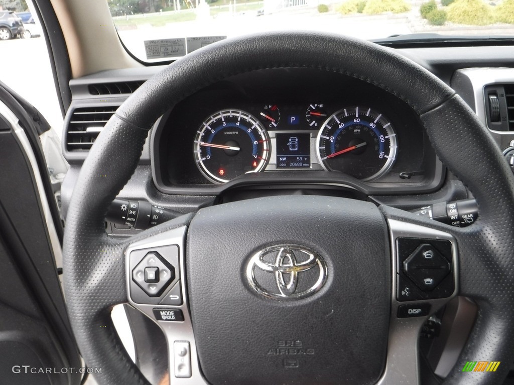 2018 4Runner Limited 4x4 - Blizzard White Pearl / Sand Beige photo #9