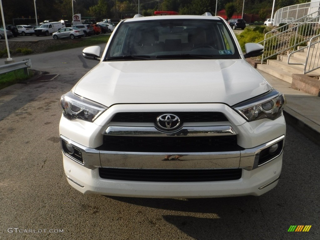 2018 4Runner Limited 4x4 - Blizzard White Pearl / Sand Beige photo #12