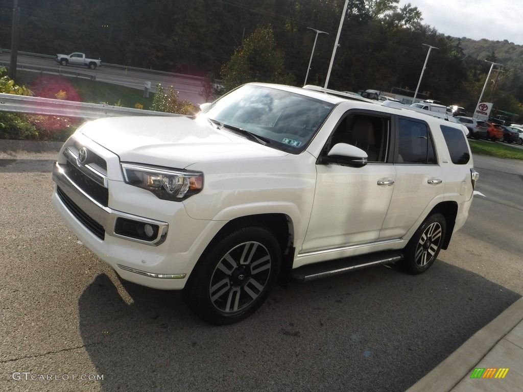 2018 4Runner Limited 4x4 - Blizzard White Pearl / Sand Beige photo #13