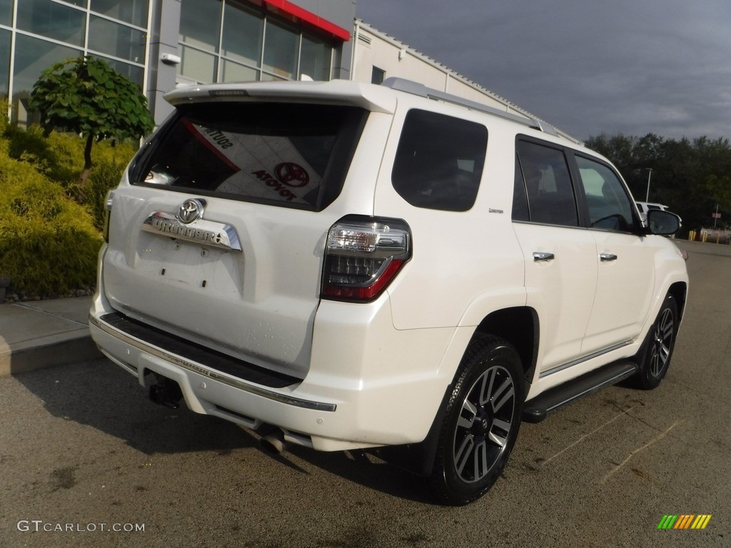 2018 4Runner Limited 4x4 - Blizzard White Pearl / Sand Beige photo #18